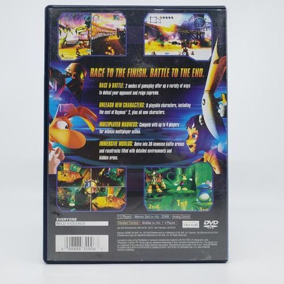 PS2 Sony PlayStation 2 Rayman Arena Video Game (2002) - Picture 3 of 4